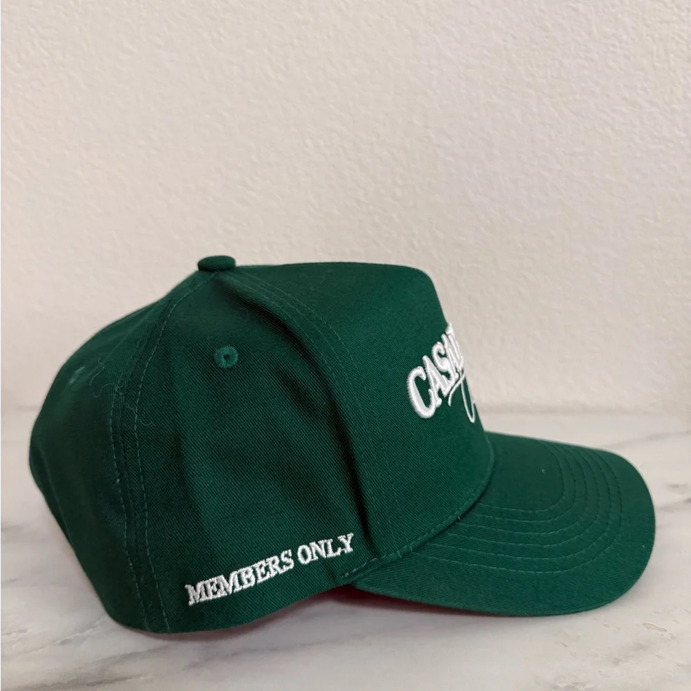 Casablanca Green Baseball Cap - Picture 3 of 5